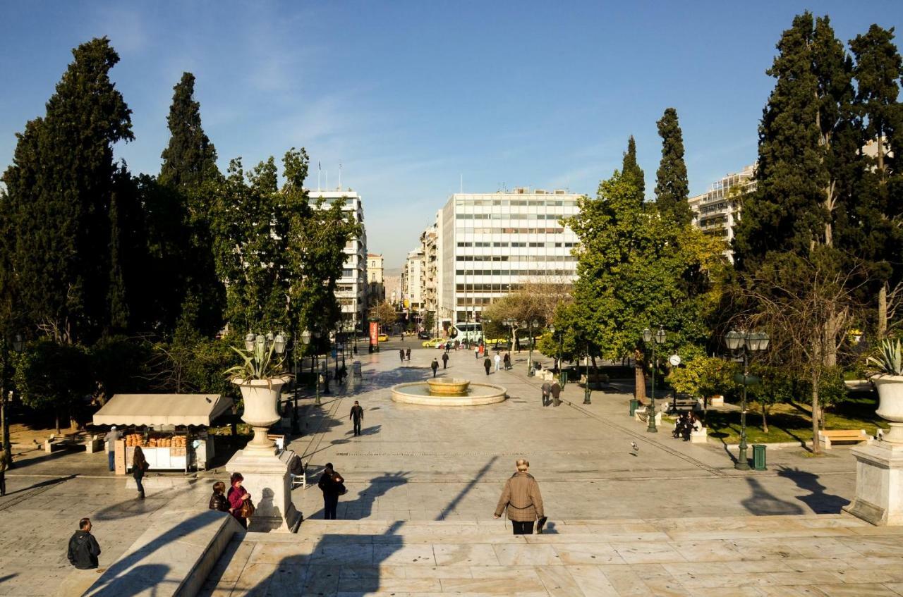 Athens' Heart Syntagma Metro Apartment Exterior foto
